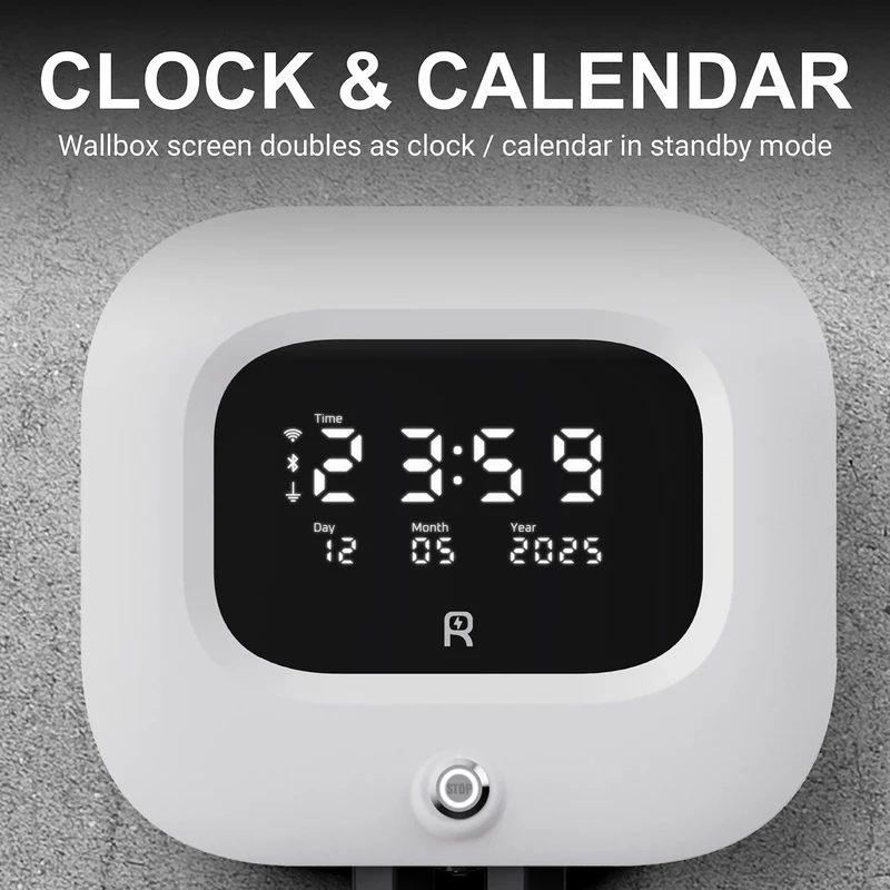 Rheidon Wallbox/Charger EV 11 kW,  cablul de 6 metri, montabil pe perete - WB500-11K