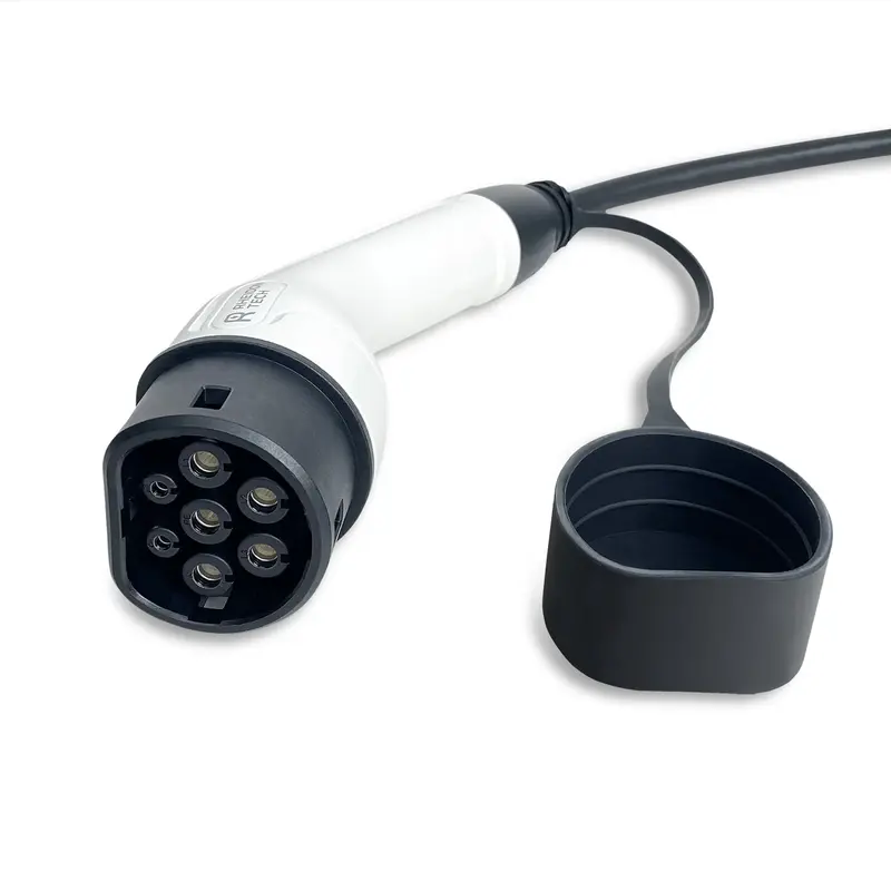 Incarcator portabil EV Rheidon 11 kW, cablul de 7,5 metri  - PC100-11K - Green