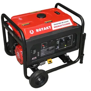 Generator De Curent Rotakt ROGE5500, 5.5 KW, AVR, voltmetru, Iesire 12V, Autonomie 7 ore - AstonShop