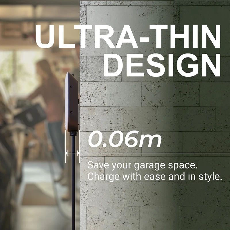 Rheidon Wallbox/Charger EV 11 kW,  cablul de 6 metri, montabil pe perete - WB500-11K