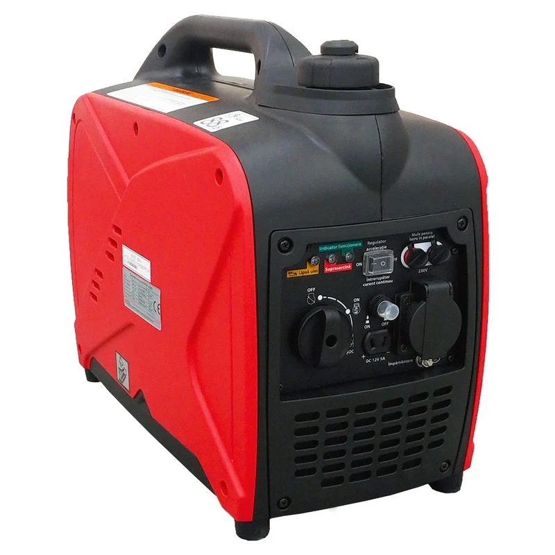 Generator de Curent Rotakt ROGE1250IS Tip Inverter, 1.1 KW, Priza 230V, Port Incarcare USB, Autonomie 4 ore