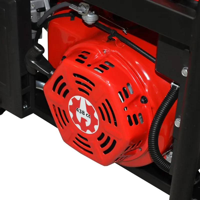 Generator de curent benzina Rotakt ROGE7000 6.8 KW, AVR, Voltmetru, Iesire12V, Consum Redus 3,12 l/h